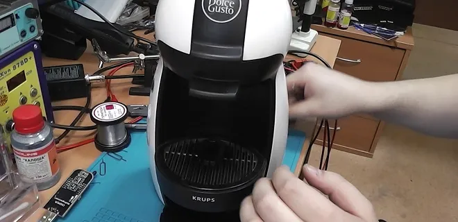 Замена датчика в Dolce Gusto Oblo